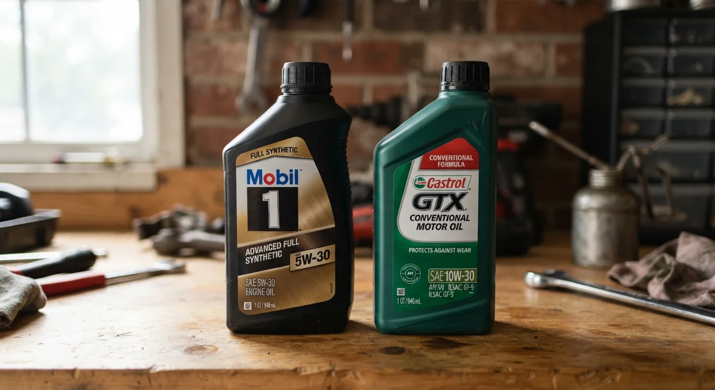 Synthetic vs. Conventional Oil: Which One Your Engine Actually Needs