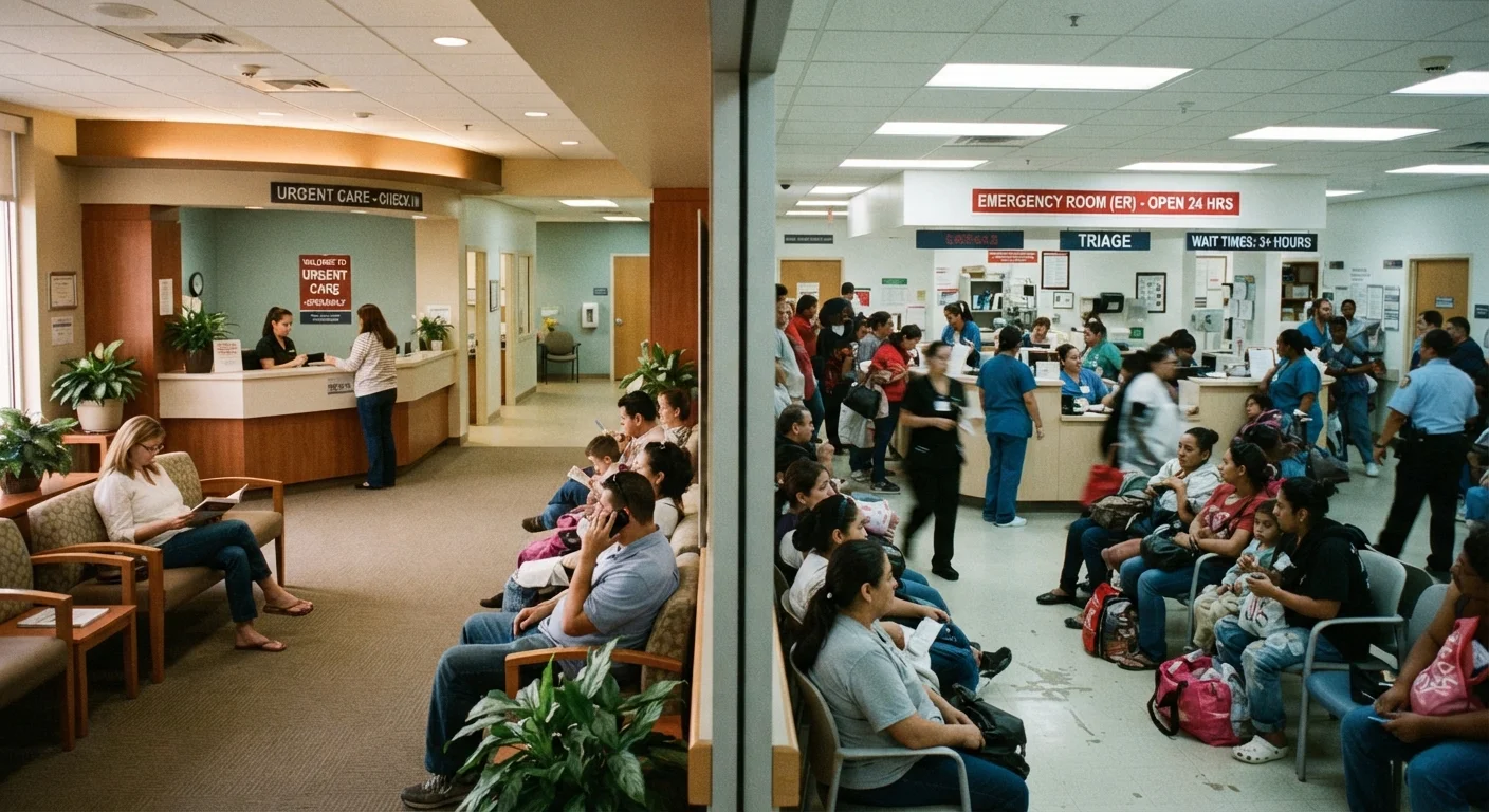 Urgent Care Clinic vs. Emergency Room: Choosing the Right Setting Saves Time and Money